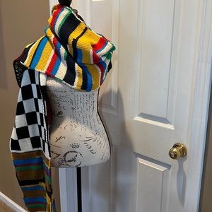 Zara patchwork scarf